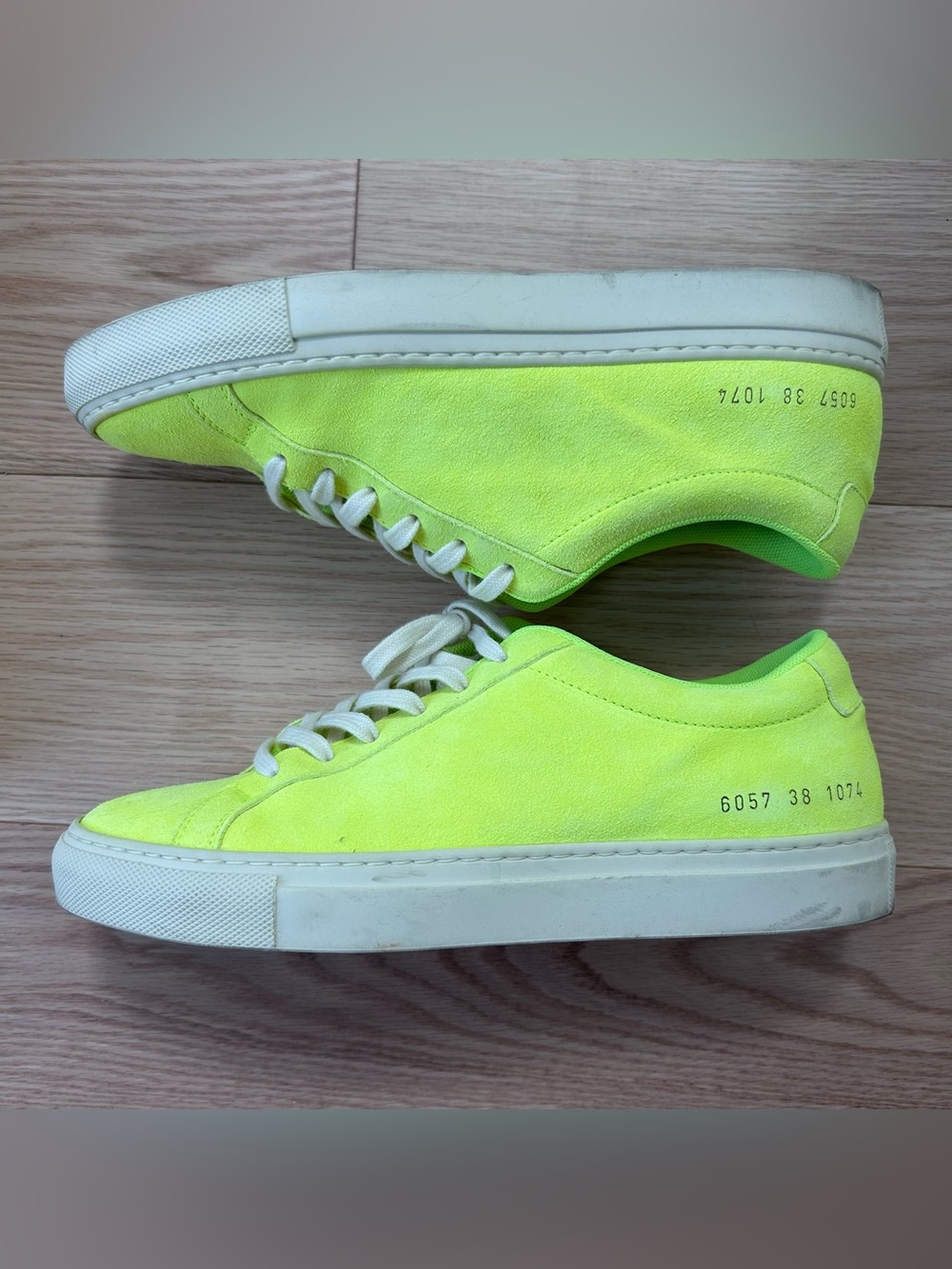 Woman by COMMON PROJECTS - size 38 fluorescent yellow 🎾